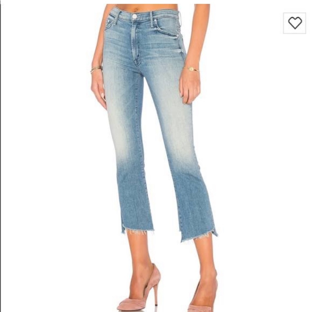 Mother Denim Jeans 25- Insider Crop Step Fray